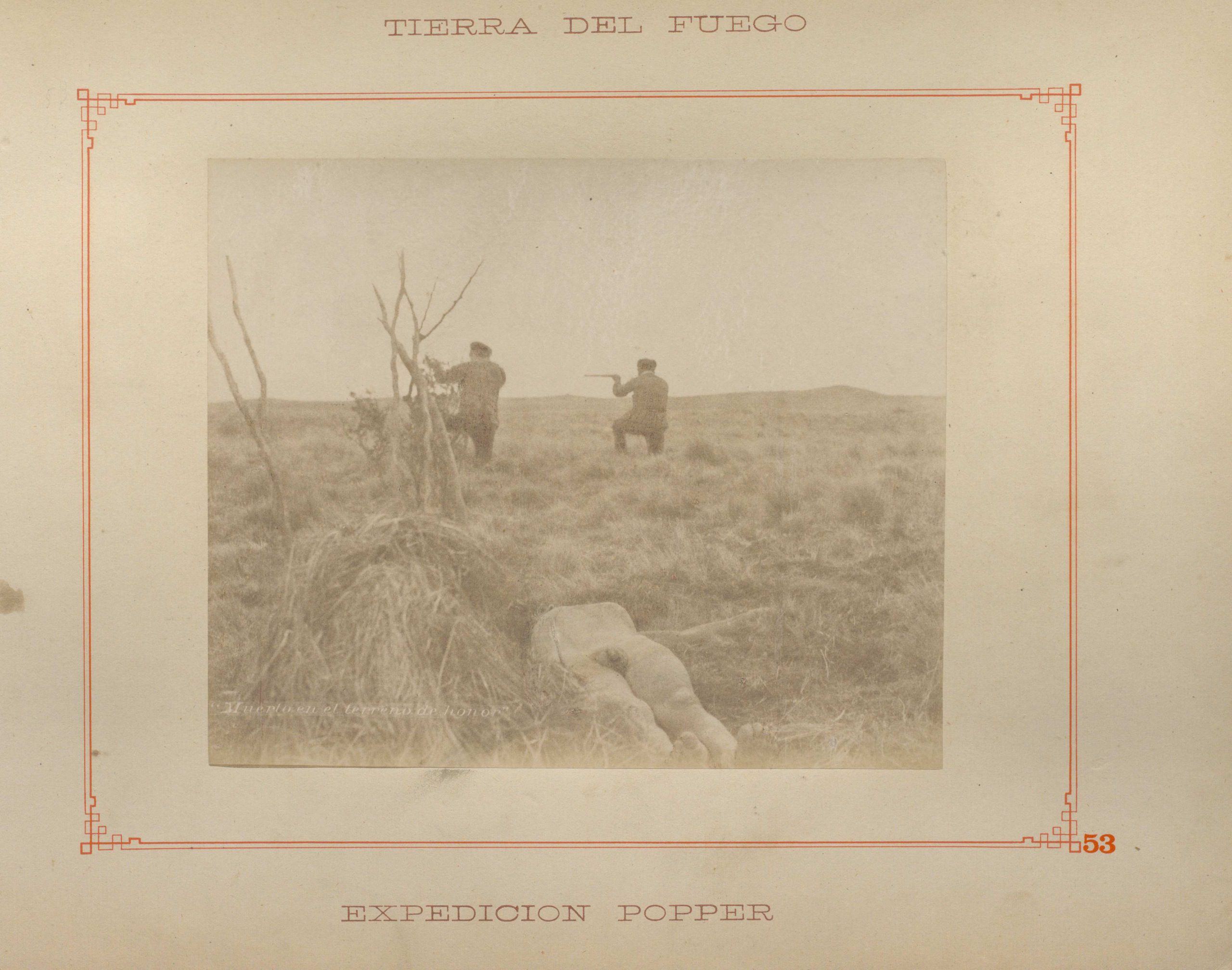 „Muerto en el terreno de honor” / „Un atleta fueguino”